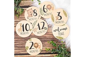 Kate and Milo Baby Monthly Milestone Cards - Capture Your Baby's Growth...