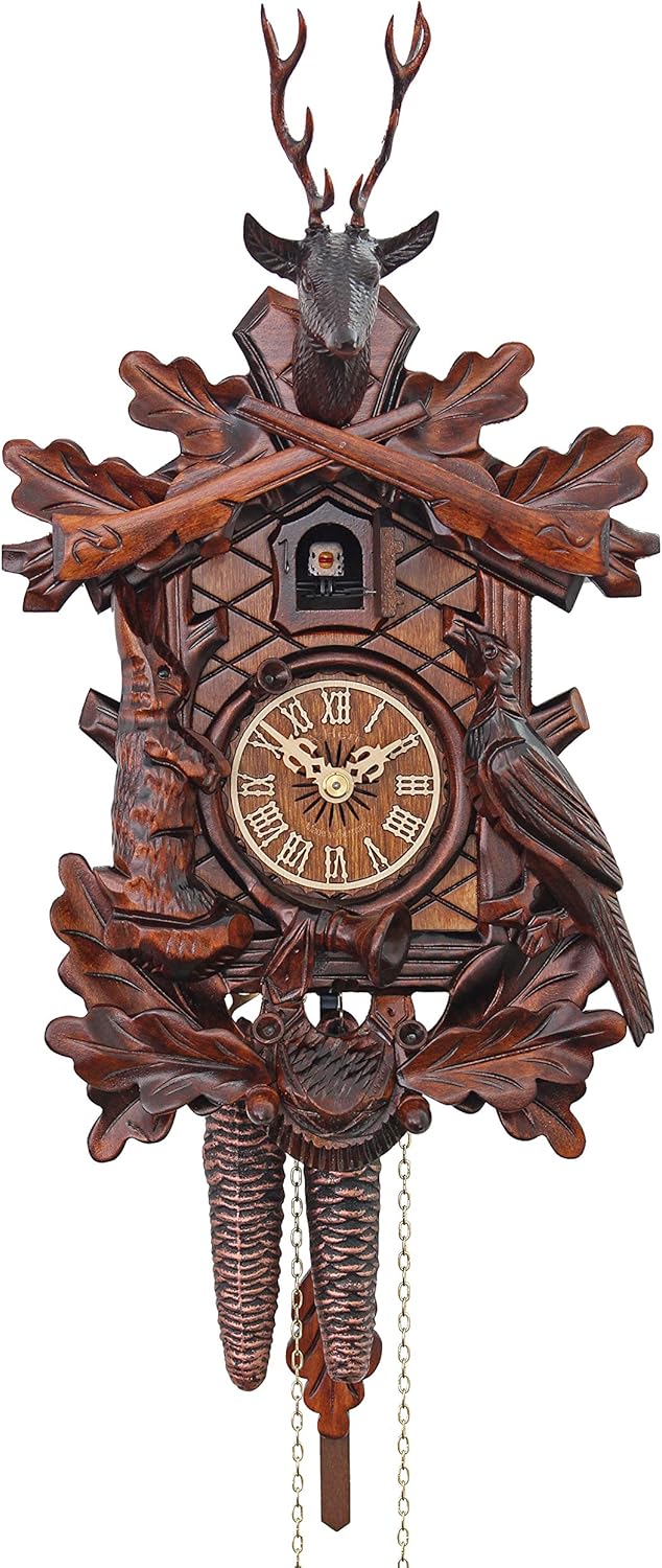 HerrZeit by Adolf Herr Cuckoo Clock The Hunter's Clock