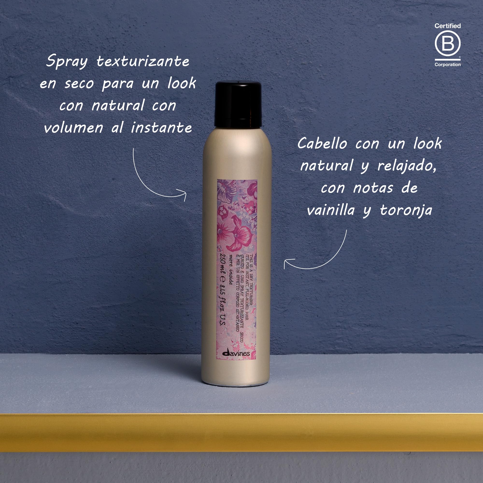 Davines, Spray de Texturización en Seco, 250 ml