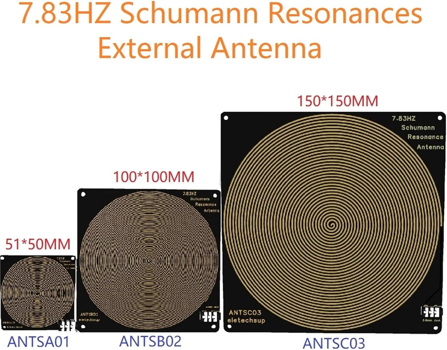Comparison of ANTSA01, ANTSB02, and ANTSC03 Schumann Resonance External Antennas