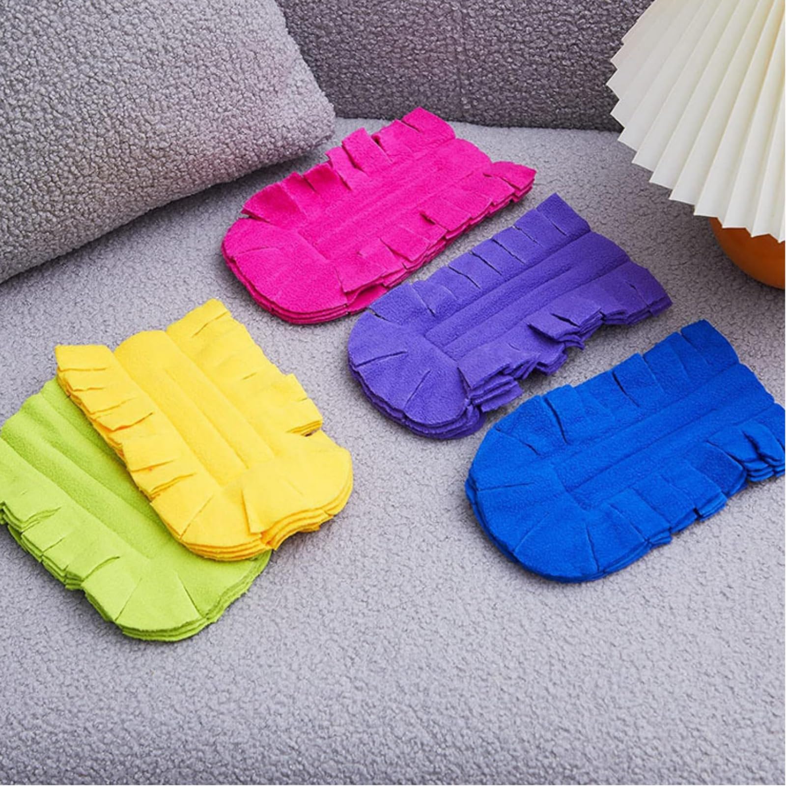 WRINGKIT 15 recambios reutilizables para plumero, almohadillas de forro polar resistentes de 360°, compatibles con plumero de mano Swiffer, para limpiar techos, ventiladores, maderas duras, ventanas,