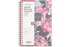 Bluesky 5x8 Weekly and Monthly Planner 2024-2025