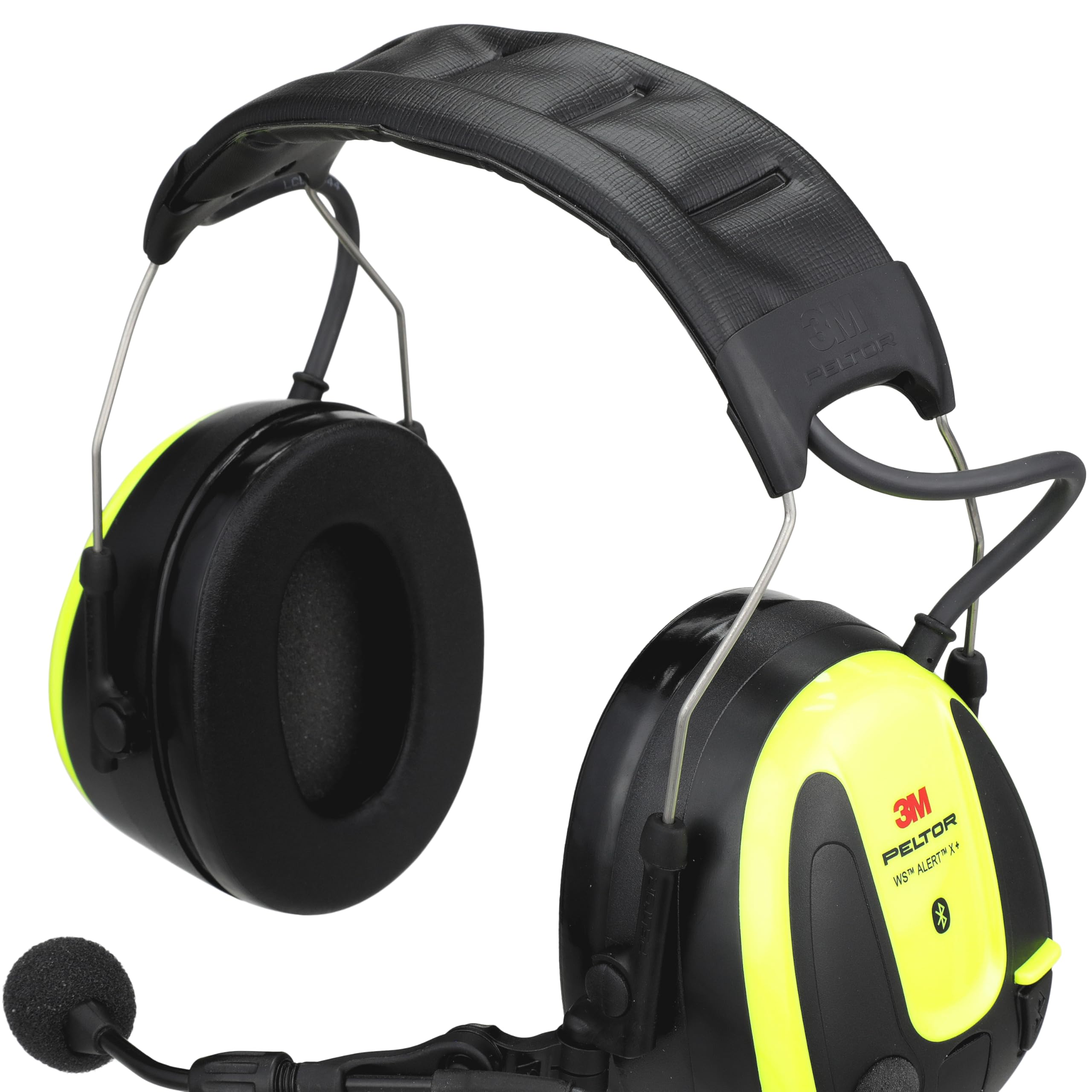 3M PELTOR WS ALERT X+ App, Leichtendes Gelb, Headset, 1 Stück | Kopfband, Bluetooth, MRX21A3WS7, USB-C