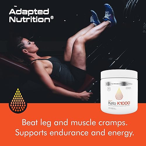 Miniatura 8 de Keto K1000 - Polvo de electrolitos  Mezcla de bebida de suplemento de hidratación  50 porciones  Sandía, sabor a stevia más ligero  Naranja, sabor a