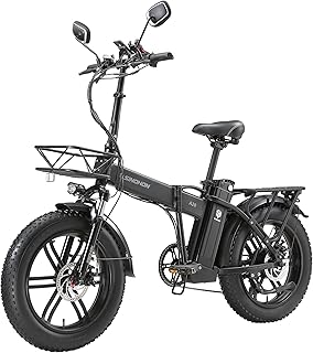A20/B20 Bici Elettrica Pieghevole 250W | 20" × 4.0 Fat Tire E-Bike Adulto | Doppia Batteria: 48V 18AH o 48V 15AH | Fino a 100KM di Autonomia | Sospensione anteriore | 7 Velocità
