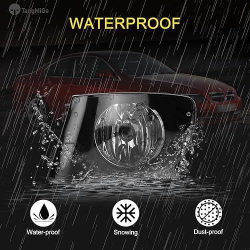 Miniatura 6 de TangMiGe Faros antiniebla para BMW E92 E93 (323i Sedán, 328i 335i 335is Convertible, 328i 328xi 335i 335xi 335is Coupe, 335i xDrive Sedán), todo sin