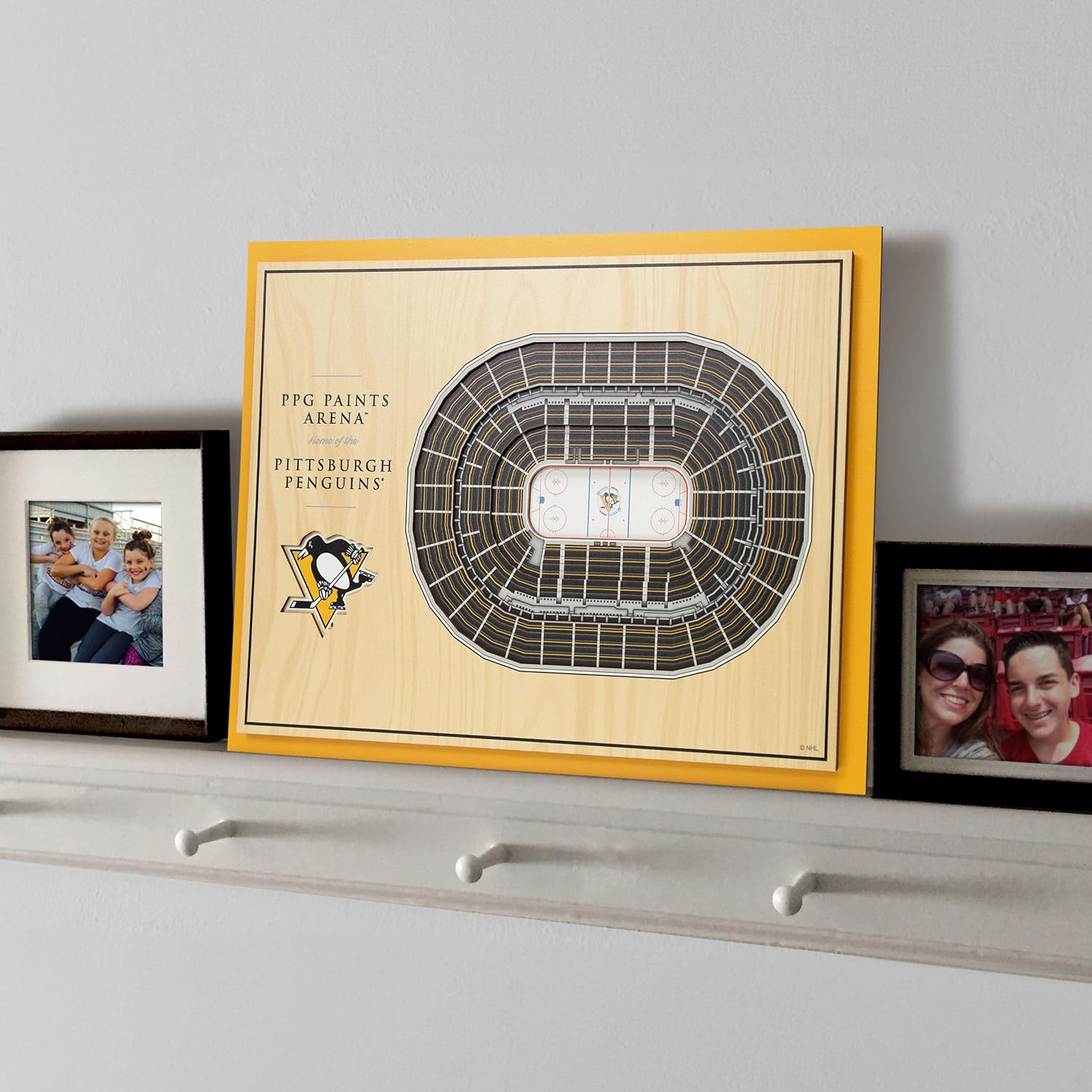 YouTheFan NHL 5-Layer 17 x 13 StadiumViews 3D Wall Art - Image 2