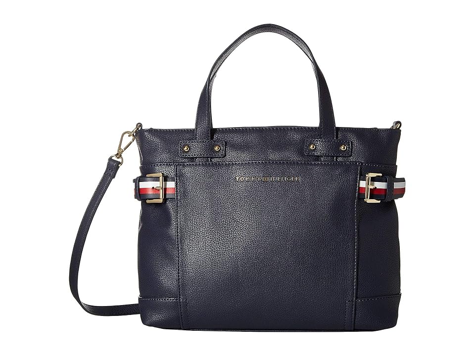 

Tommy Hilfiger Meriden Pebble PVC Shopper (Tommy Navy) Handbags