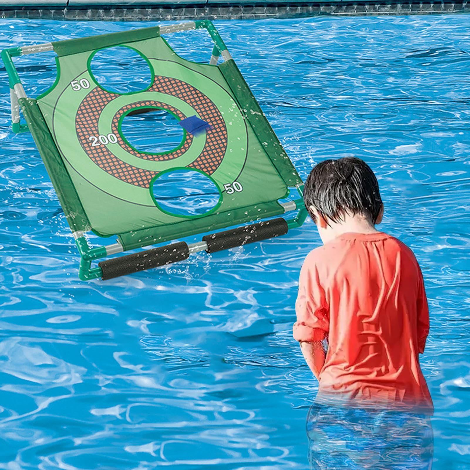 Jeu de Lancer de Plage, Jeu de Lancer de Pouf pour Adultes - Jeu de Plage en Plein air pour Adultes | Ensemble de Jeu de Lancer de Plage créatif et Unique, Jeux de Lancer d'intérieur et d'extérieur