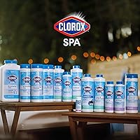 Vista 6 de Clorox® Pool&Spa™ Clarificador de Agua para Spa, Para Agua de Spa Cristalina, Aclara el Agua Opaca, Turbia o Nublada, 16 Onzas (Paquete de 1)