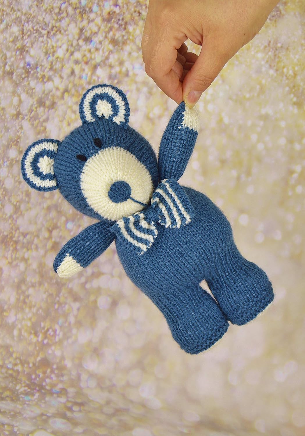 Knitting Pattern River The Teddy Bear Fun Gifts for Knitters Amazon