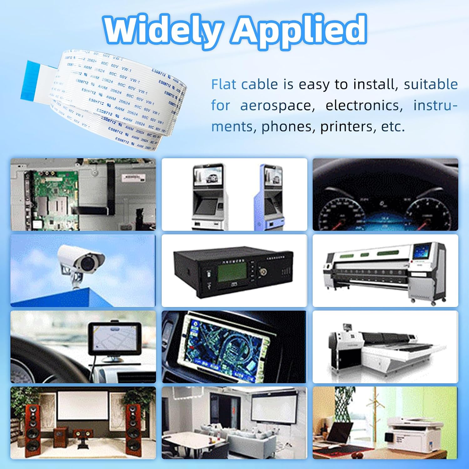 Flexible Flat Cable, 29 Pin Printer Flat Cable 600mm Thickened FFC Flexible Ribbon Cable for XP600 TX800 Printhead