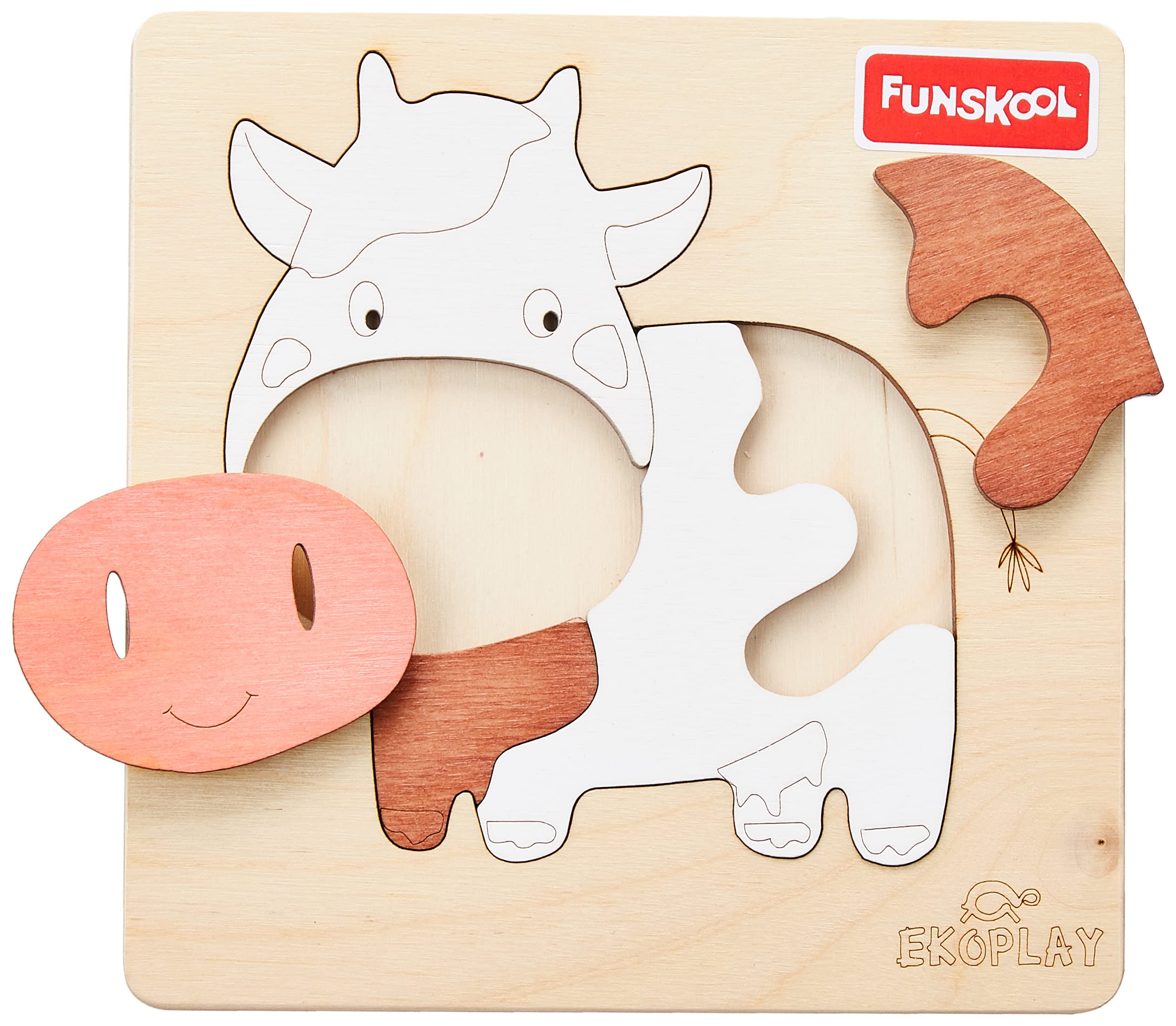 Funskool Ekoplay-Happy Cow-Wooden Puzzle, Kid (B0B4S8VYCM) Amazon Price History, Amazon Price Tracker