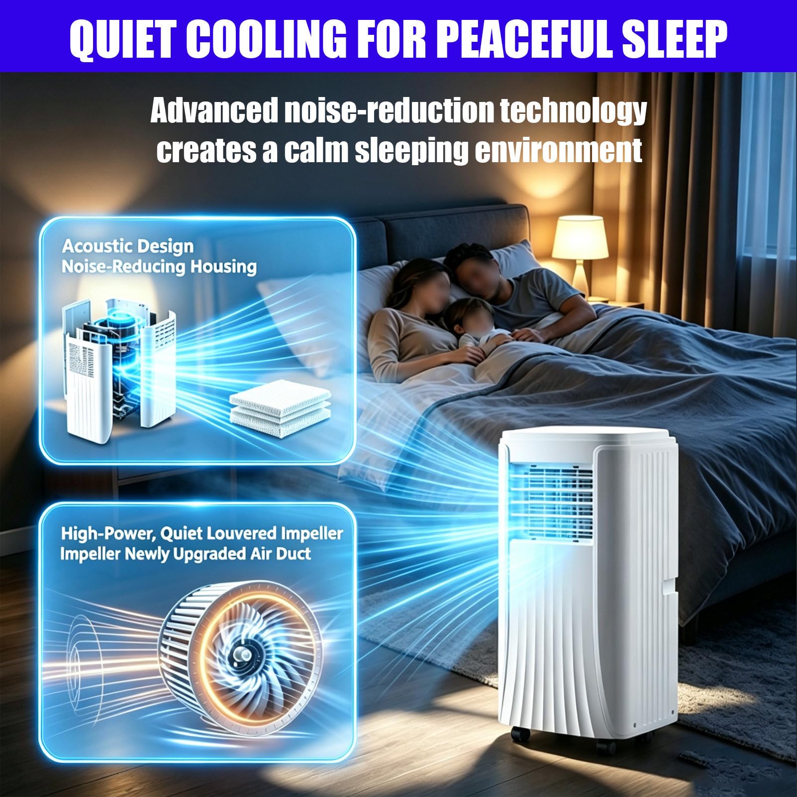 Refrigerador Y Deshumidificador 3 En 1 para Habitaciones De hasta 28 M², Unidad De Aire Acondicionado PortáTil De 12 000 Btu, Temporizador De 24 Horas, Mando A Distancia