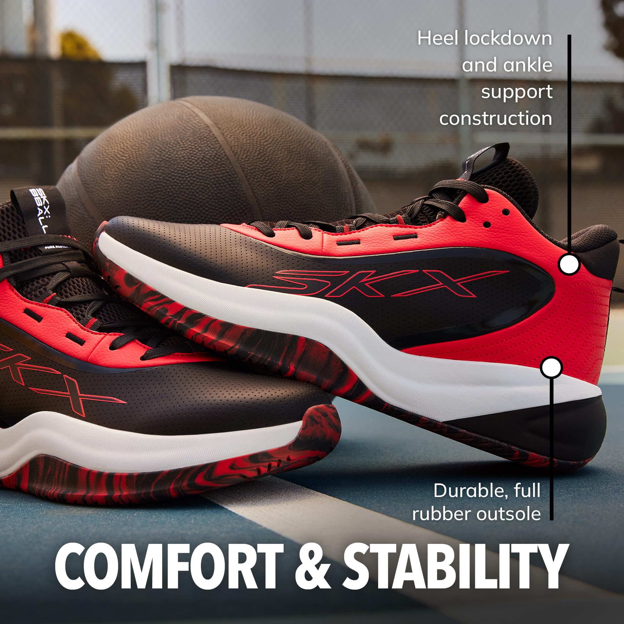 Skechers Herren Basketball Skx LeagueSneaker