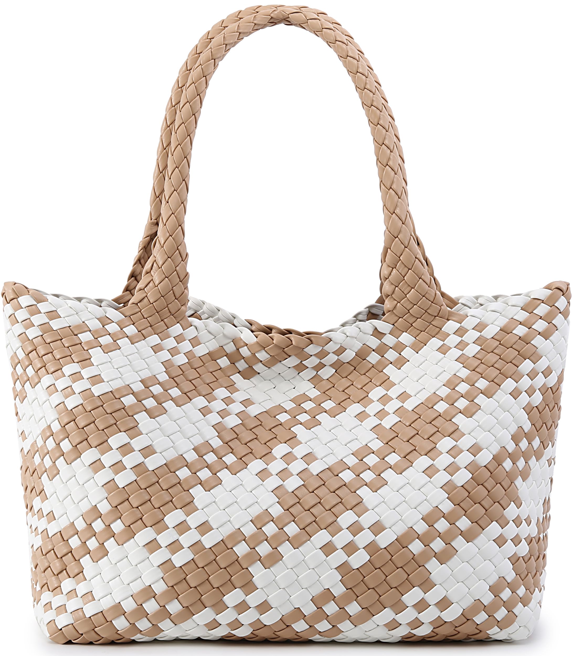 Queenoris Bolsa tejida 1135 para mujer, hombro, bolsa HOBO
