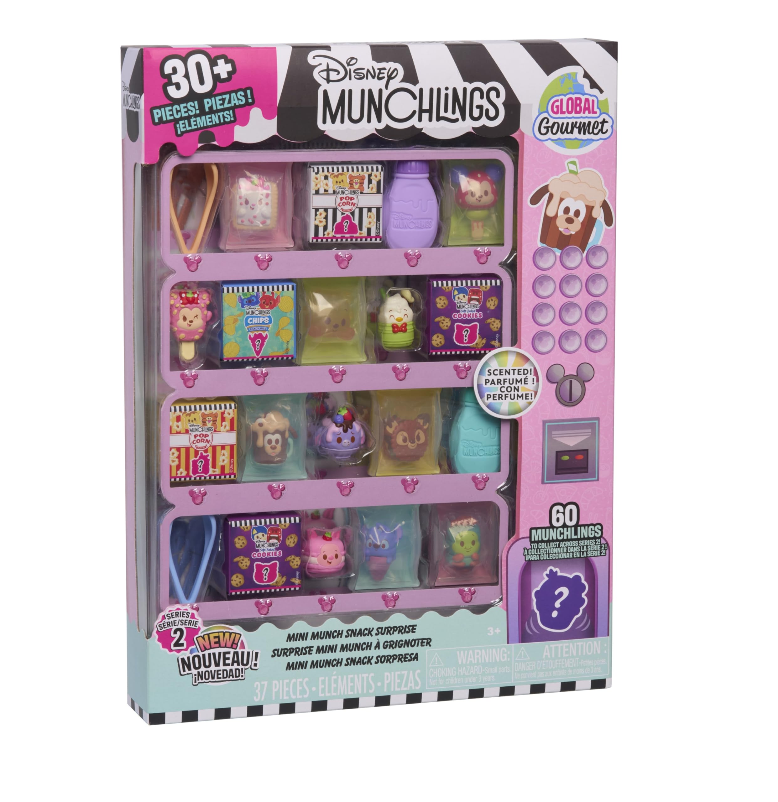 Just Play Munchlings Mini Munch Snack Surprise, Kids Toys for Ages 3 Up