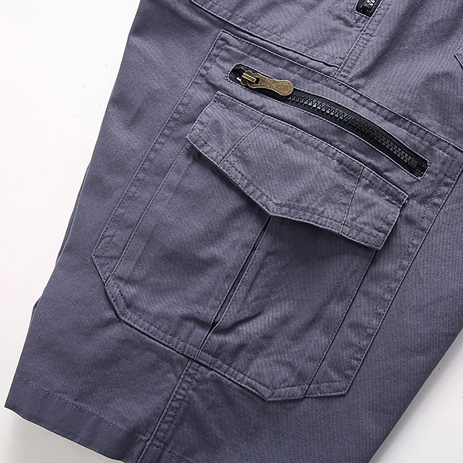 2pack Men's Hiking Cargo Shorts Outdoor Waterproof Tactical Shorts Quick Dry Work Shorts With Multi Pockets No Belt P 57848475