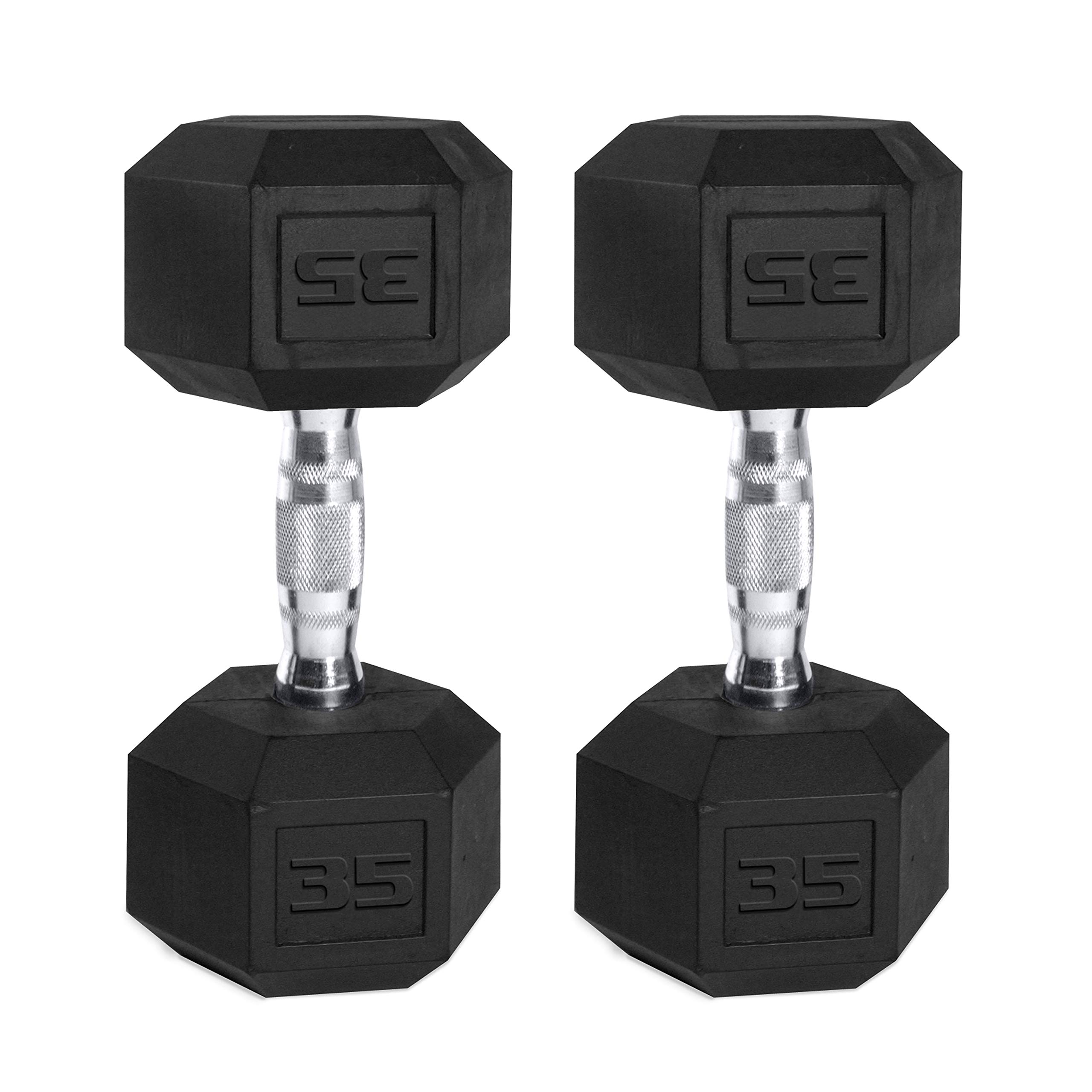 Cap Coated Hex Dumbbell Weight
