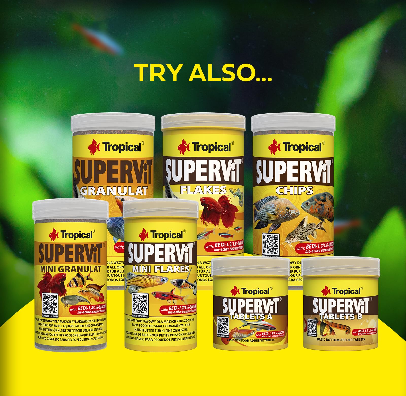 Tropical Supervit Granulaat Premium Hoofdvoering Voor Alle Siervissen  Per Stuk Verpakt (1 X 1 L