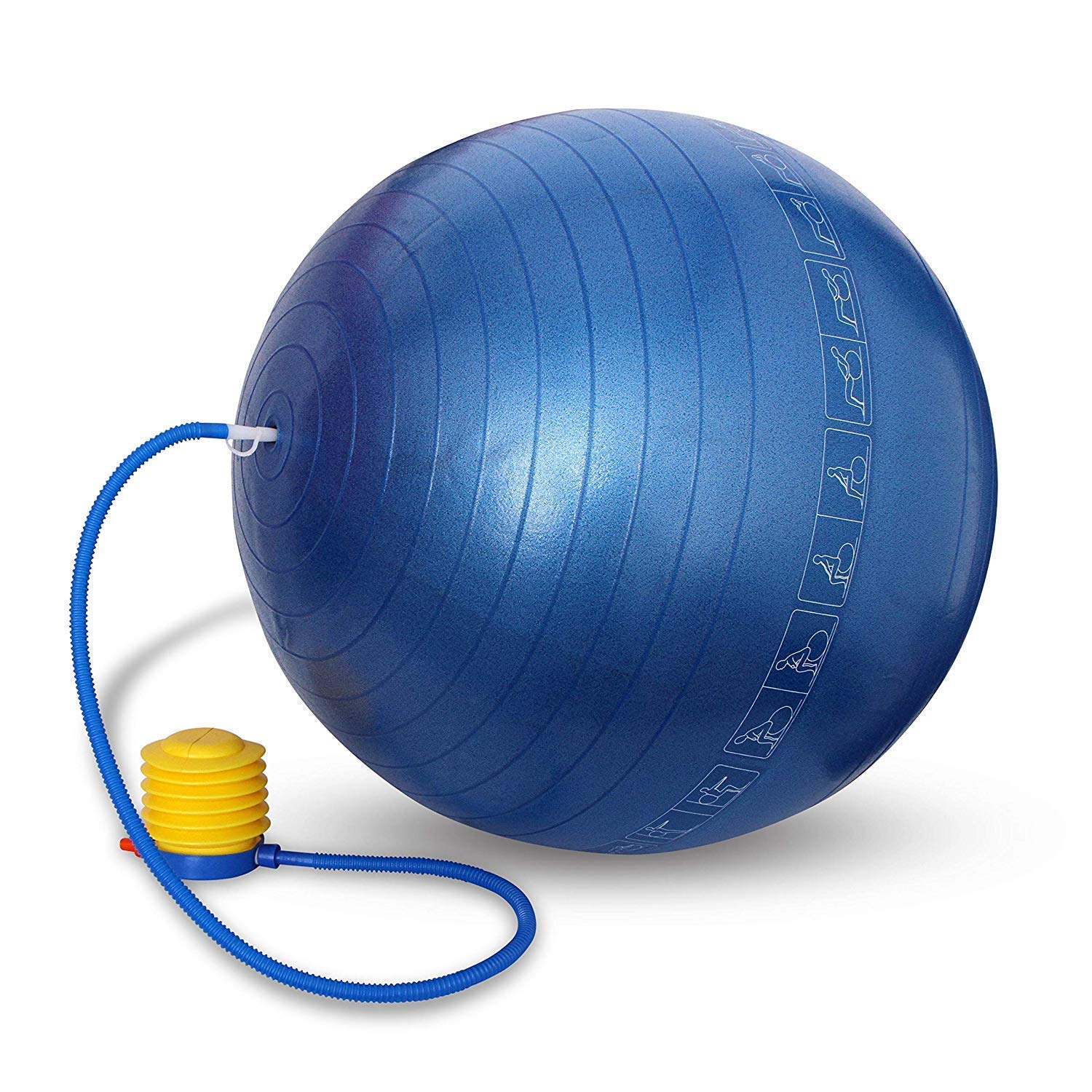 Klapp Anti Burst Ball with Foot Pump (85 CM)-image-29