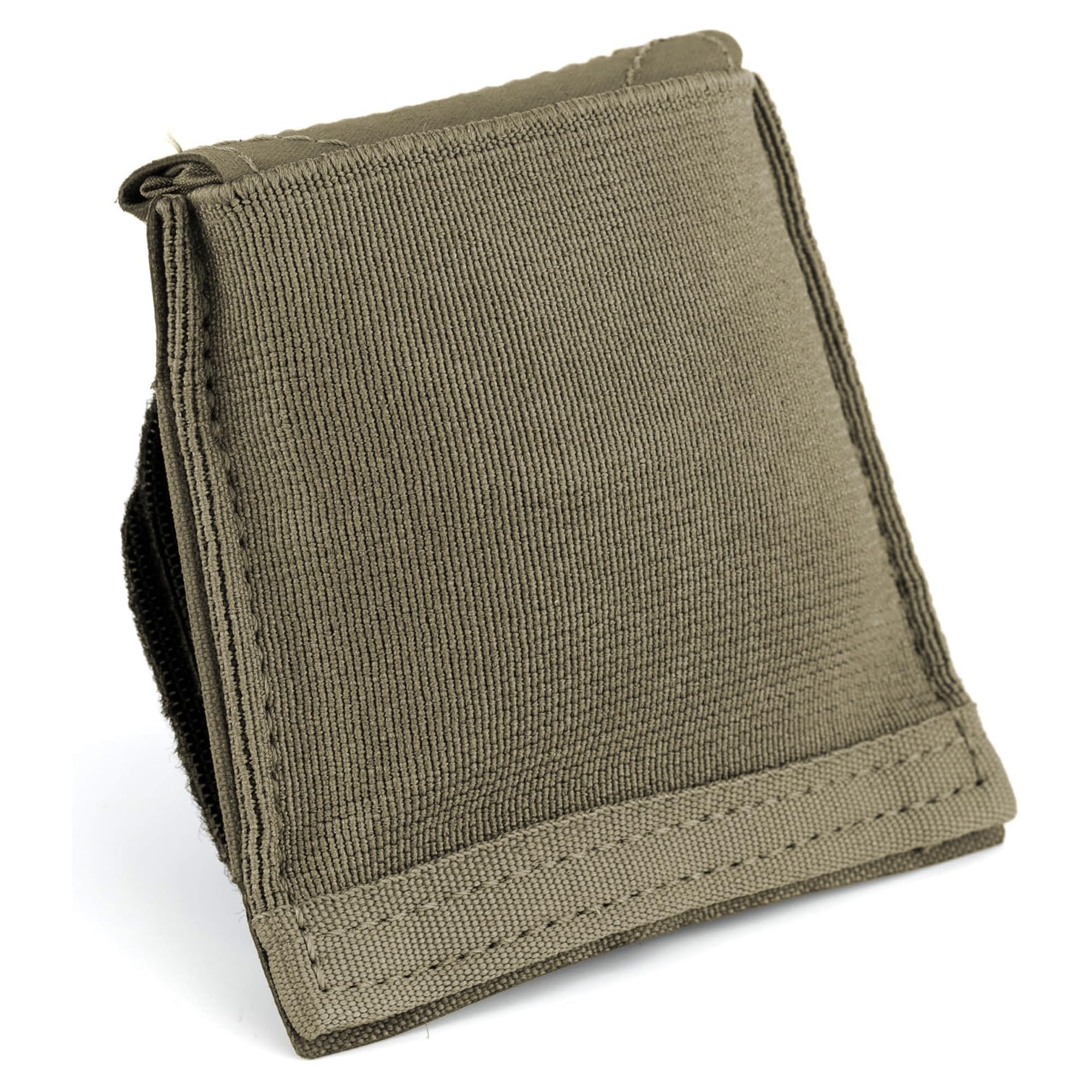 Ranger Green Dump Pouch - Tactical MOLLE Utility Pouch for Duty Belt or Vest - Small Drop Bag Carrier for Hunting, Airsoft & Outdoor Accessories - 3 x 3.5 x 1 Inches - Ranger Green