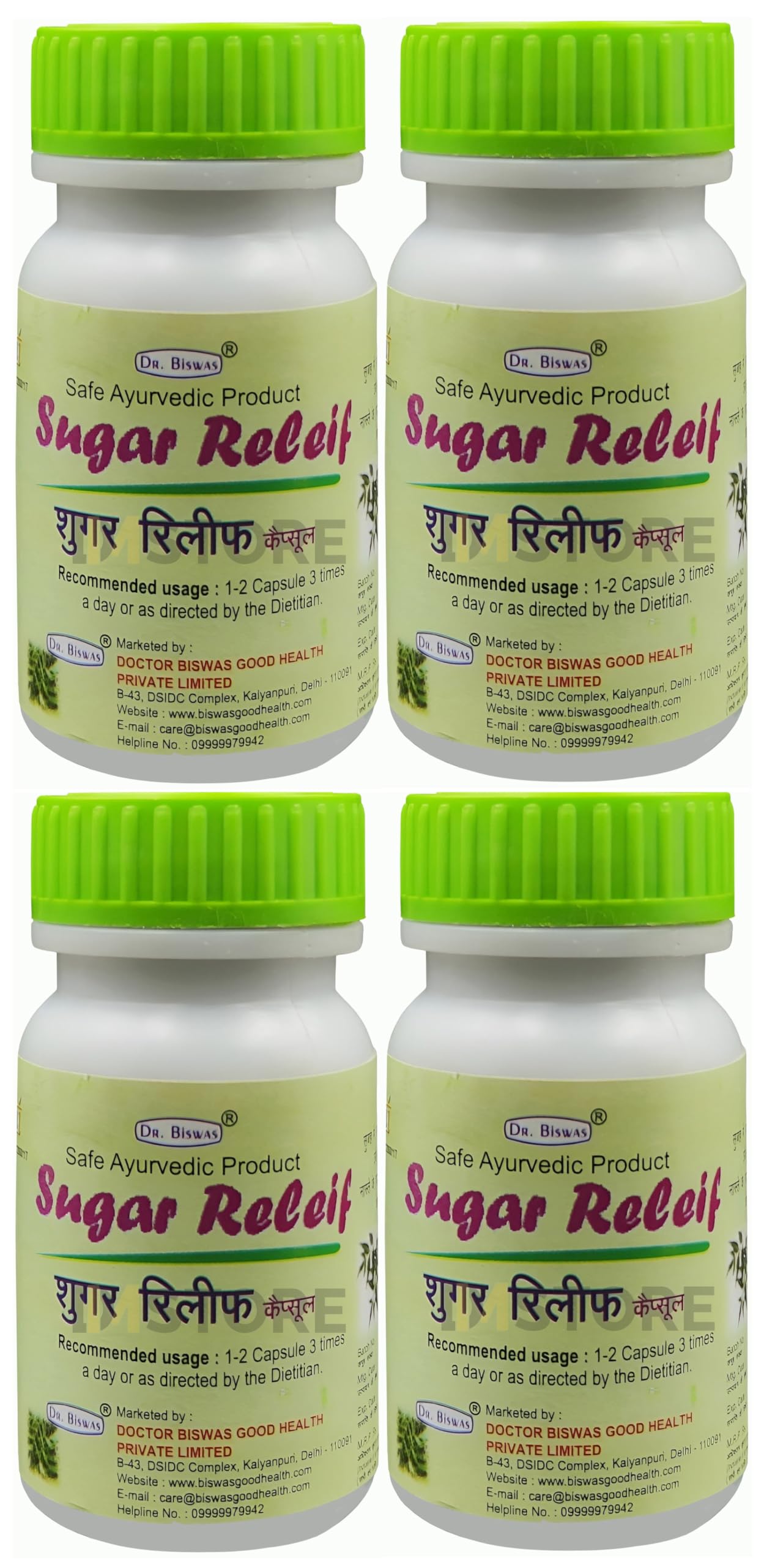Sugar Relief 50 Capsules (Pack of 4) for Blood Sugar (B0CPQ3P14N) Amazon Price History, Amazon Price Tracker