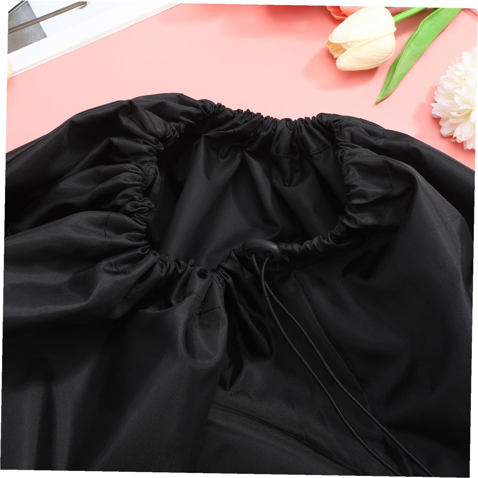 Levemolo Borsa da Viaggio per Passeggino, Organizer Leggero per Aereo | Nylon Nero, Due Tracolle e Chiusura Coulisse Bloccabile, per Tragitti Lunghi e Custodia Sicura