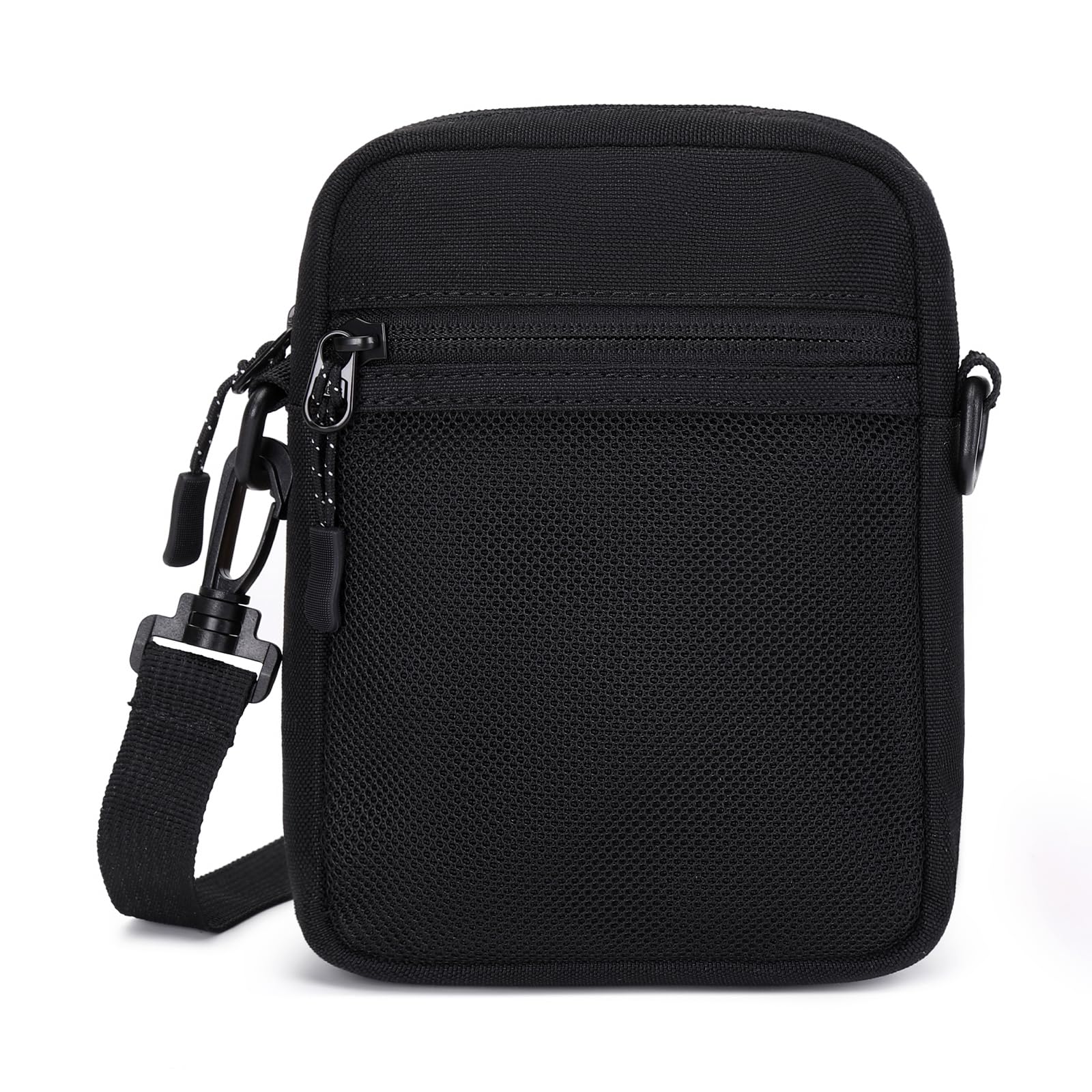 El-fmly Small Cross-body Sling Bags for Men Women, Mini Messenger Bag Shoulder Pouch for Daily Use