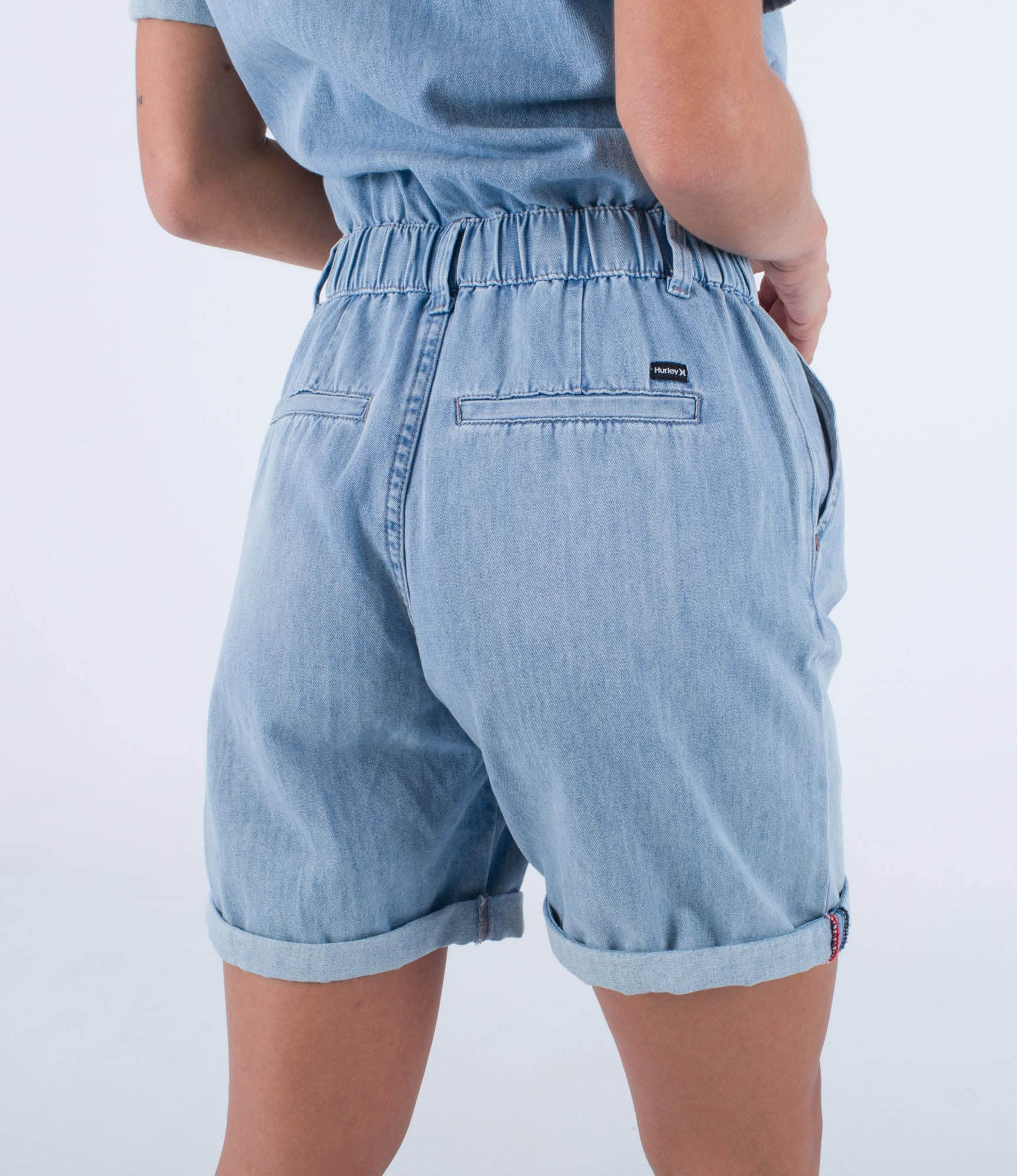 Hurley W Oceancare Combinaison Courte en Jean W Oceancare Combinaison courte en jean Femme