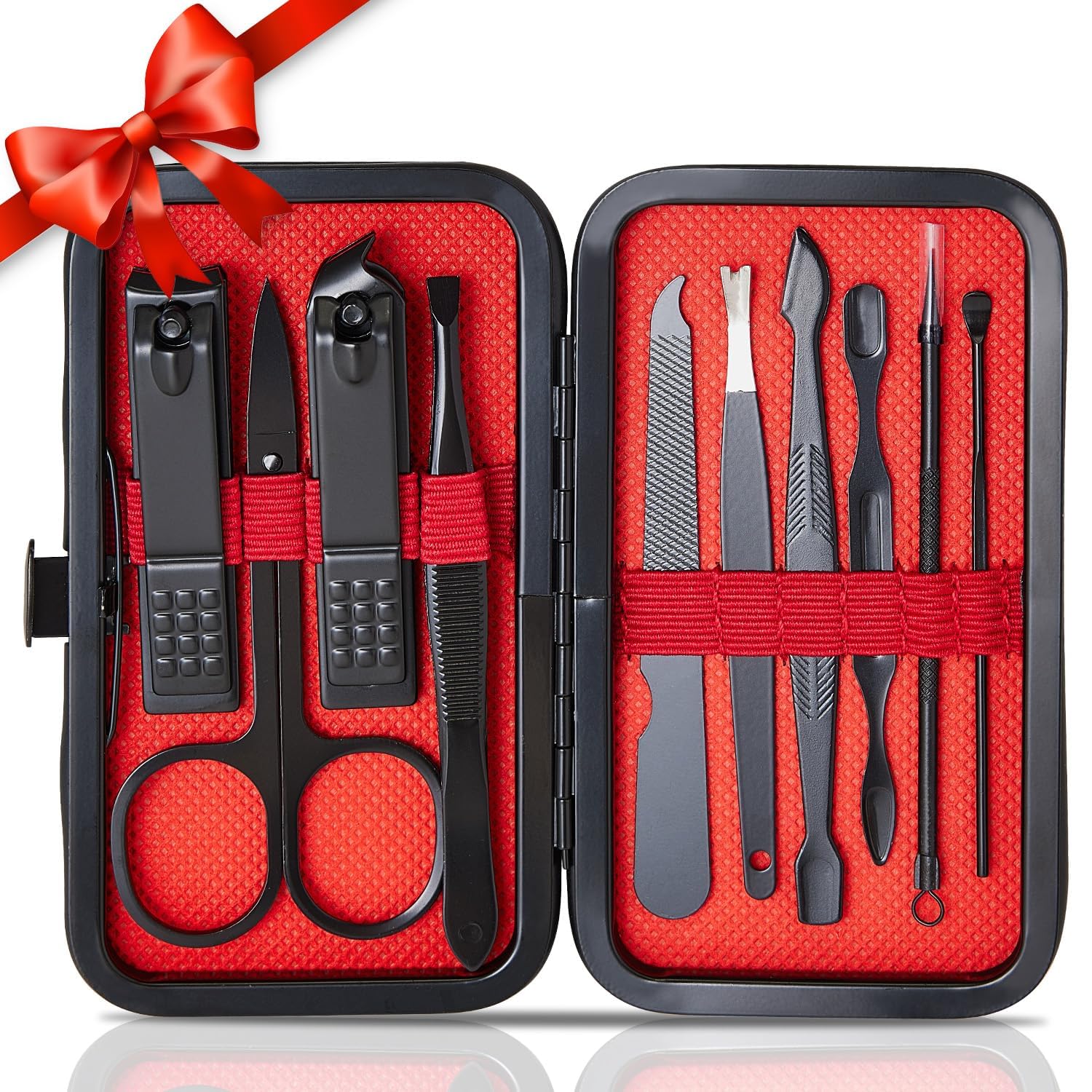 Nail Clipper Set 10 in 1 Manicure Set Professional Women Men lover Gifts, Mens Nail Grooming kit manicure kit for women Dad Traveling and Home Manicure & Pedicure kits Nail Clipper Set 10 in 1 Manicure Set Professional Women Men lover Gifts, Mens Nail Grooming kit manicure kit for women Dad Traveling and Home Manicure & Pedicure kits
