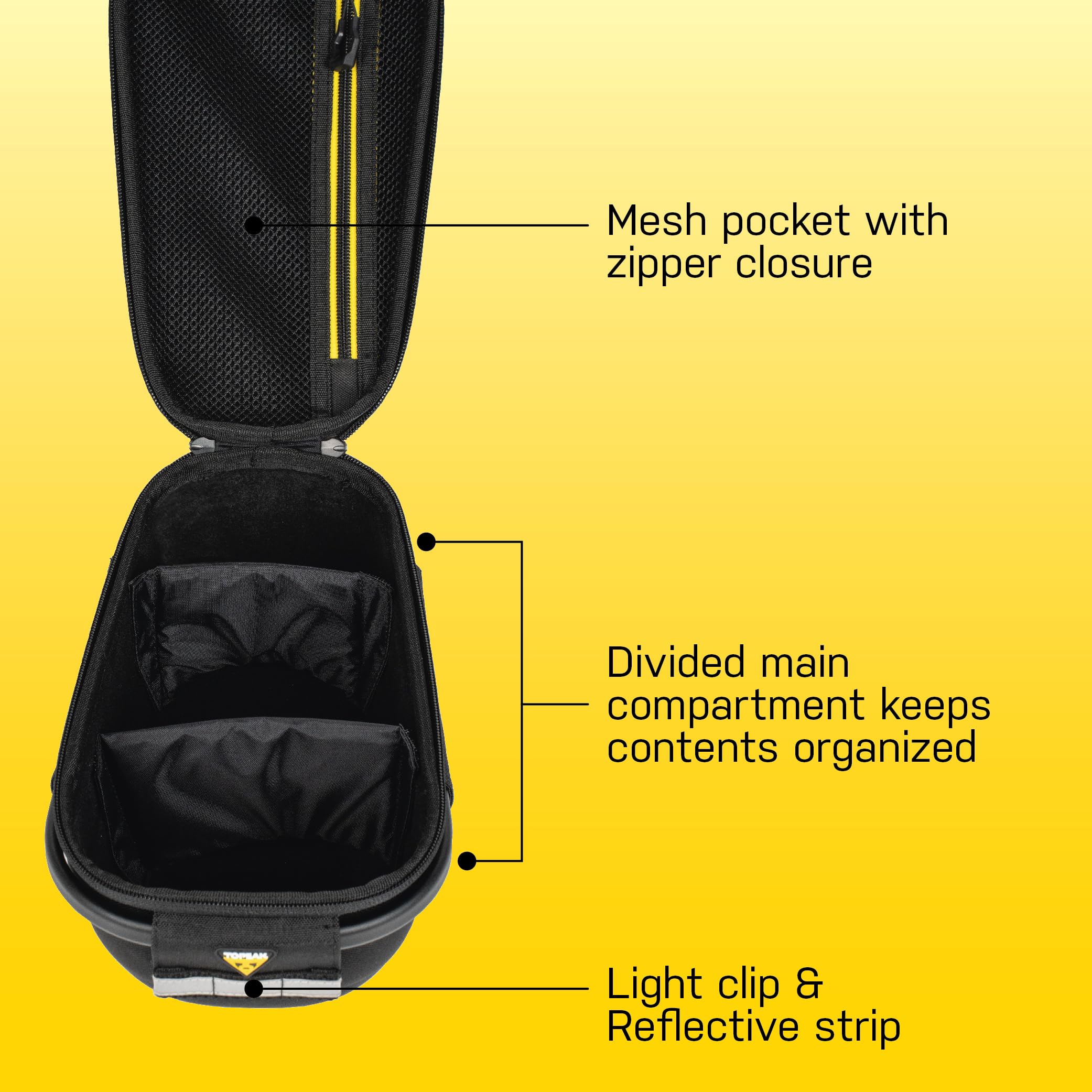 Topeak DynaPack Aerodynamic Saddle Bag - Medium (Current Model)