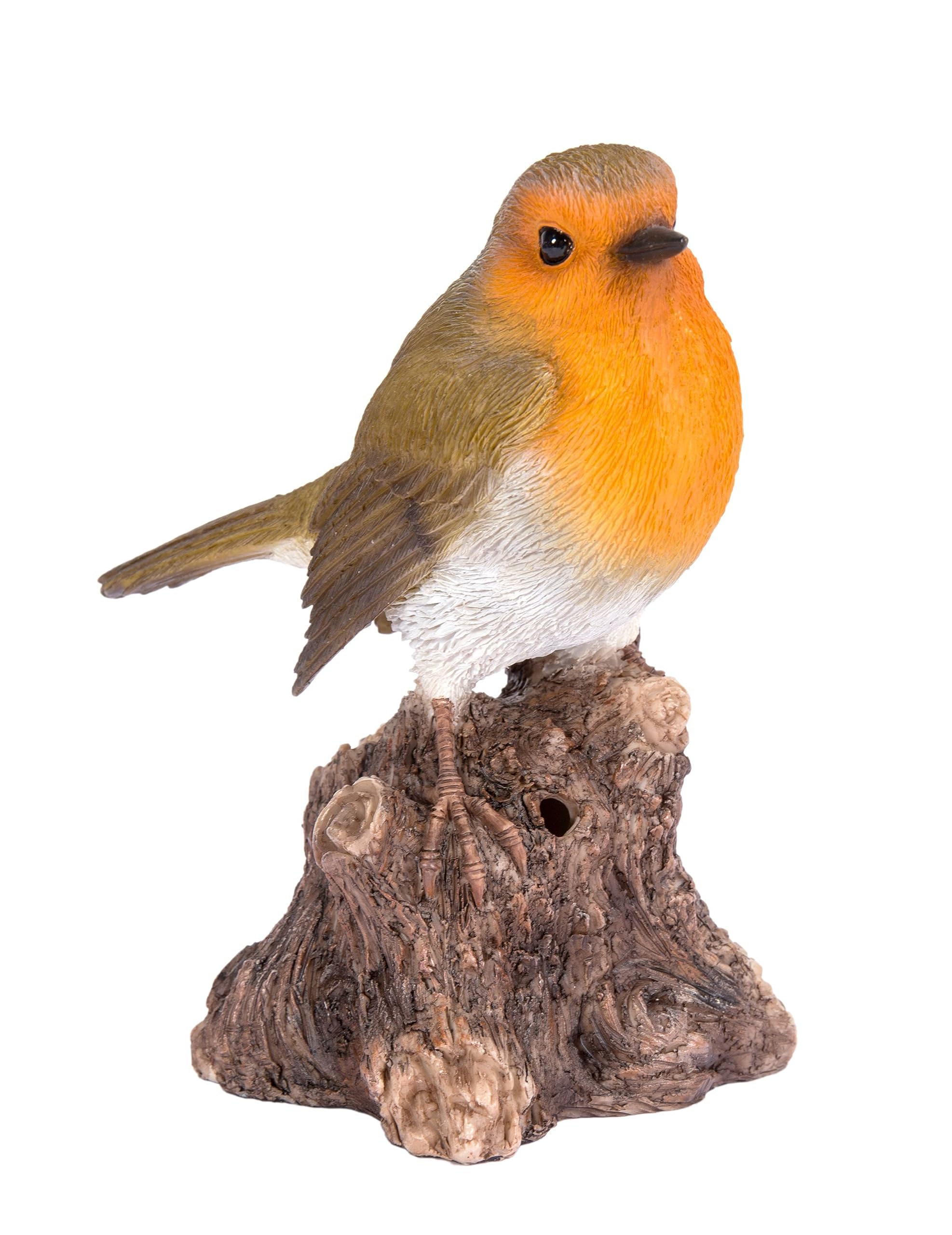 Vivid Arts Singing Robin on Stump