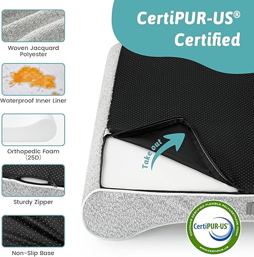 Orthopedic Dog Bed for Extra Large Dogs up to 140 lbs — alternate color or size variant on Amazon