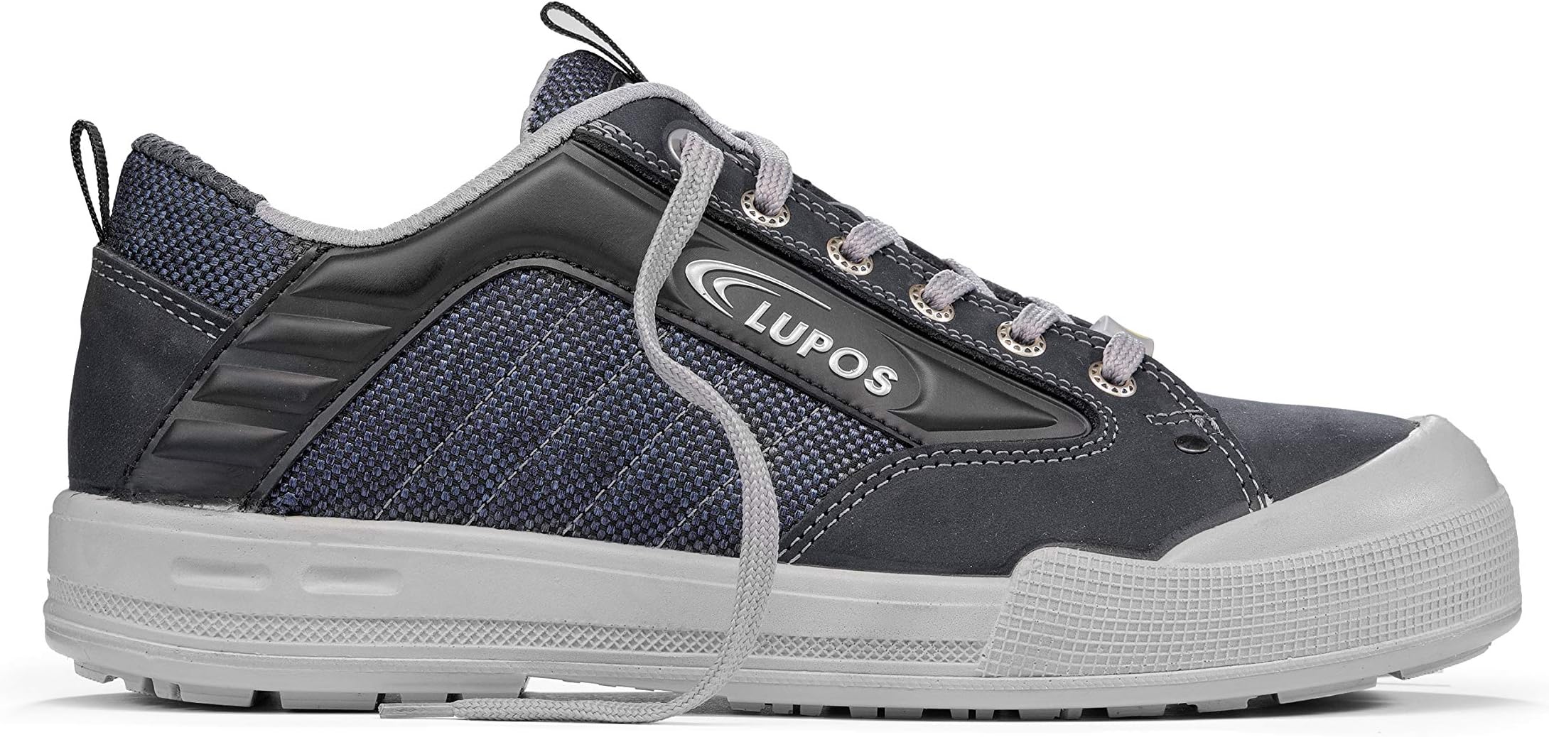Lupos Lance S1P Src Esd LU20074 Safety Shoes ETPU, 47, Blue/White/Black