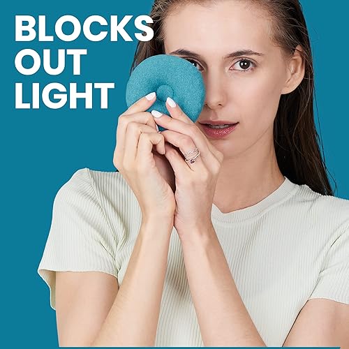 Miniatura 4 de Manta Cool Eye Cups - Almohadillas de enfriamiento de cerámica congelables para aliviar los ojos cansados o hinchados, reutilizables y sin presión,