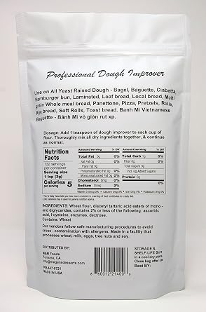 Professional Dough Improver - Dough Enhancer - 14 oz Bag