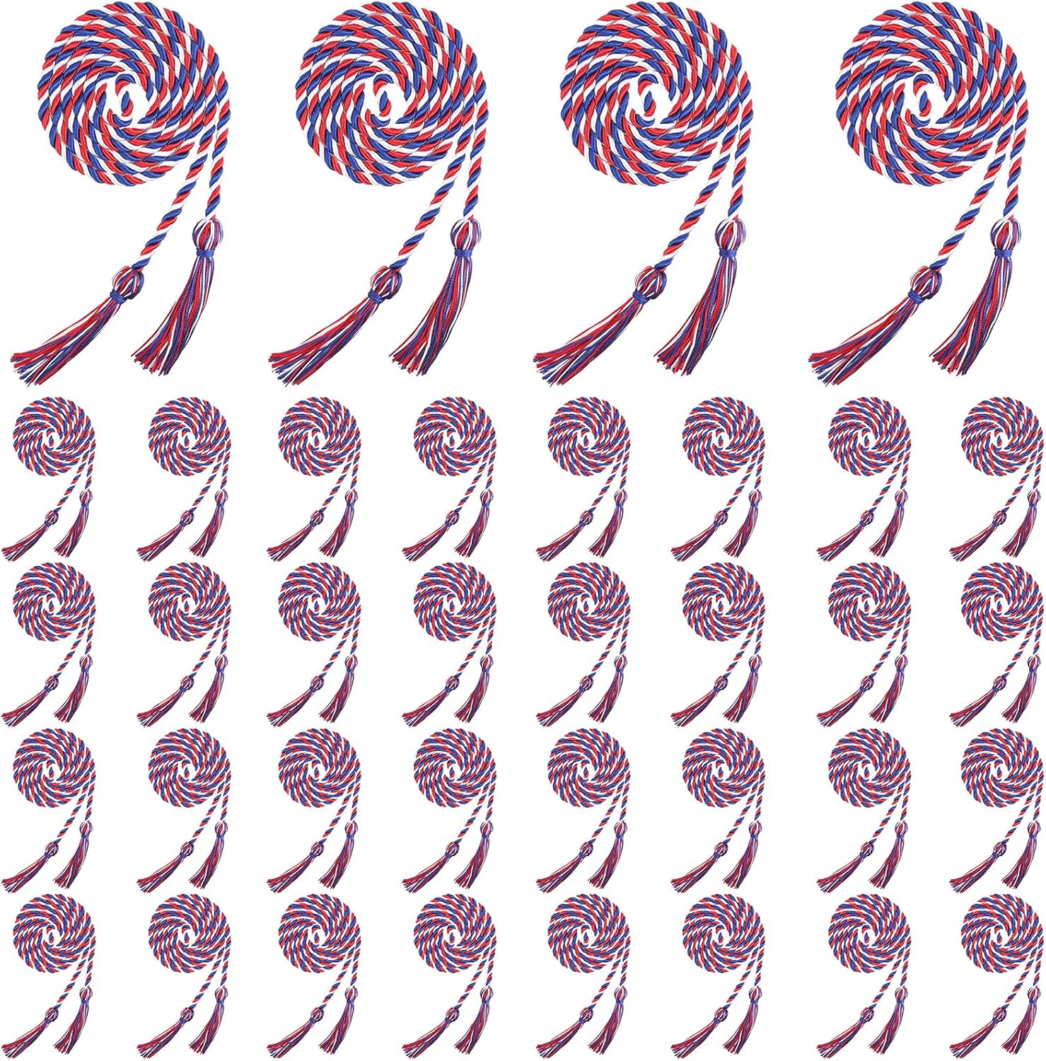Kuchisity 36 Pieces Graduation Cords Bulk 2024 Graduation