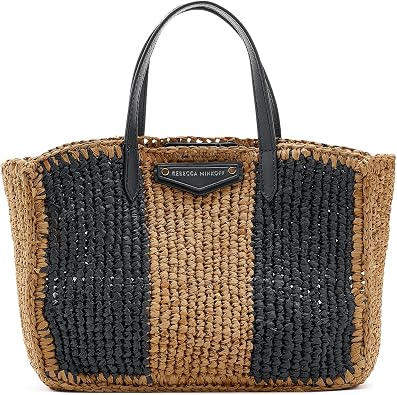 Rebecca Minkoff, Womens, Mini Tote, Black/Brown, One Size