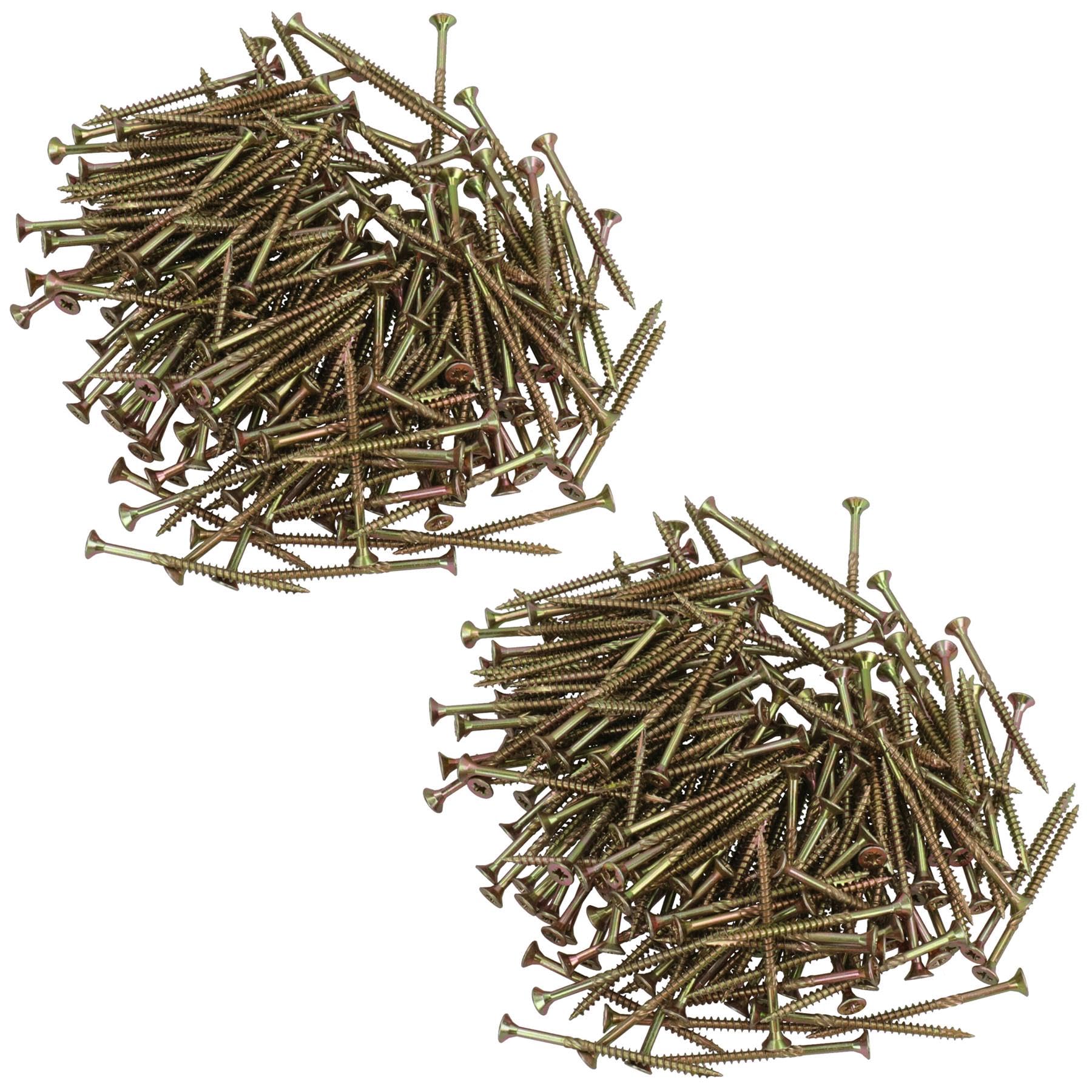 Vis à bois 4 x 60 mm filet dentelé PZ2 pour installer vos étagères et projets bois