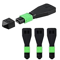 Vista 13 de GwliUni 4 unids OM3 Loopback Plug Tester Multimodo SC-UPC Fibra óptica Duplex Cable Adaptador 50/125