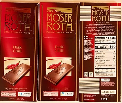 Miniatura 9 de Moser Roth Chocolate negro alemán, menta (paquete de 2)