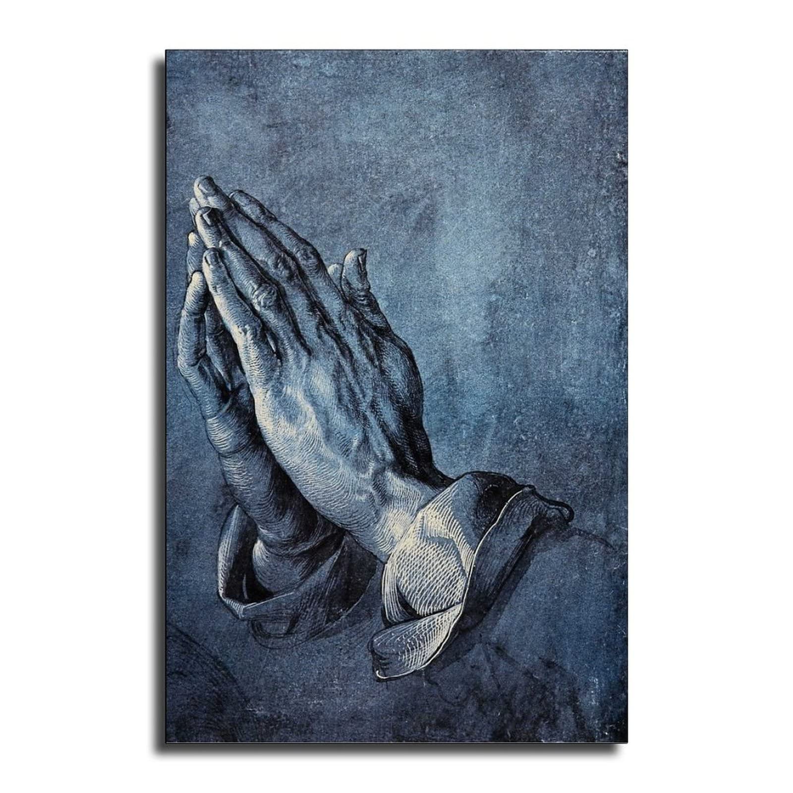 【休日出勤】Praying Handsポスター XUUUJ Praying Hands by Albrecht Durer Poster Decorative Painting