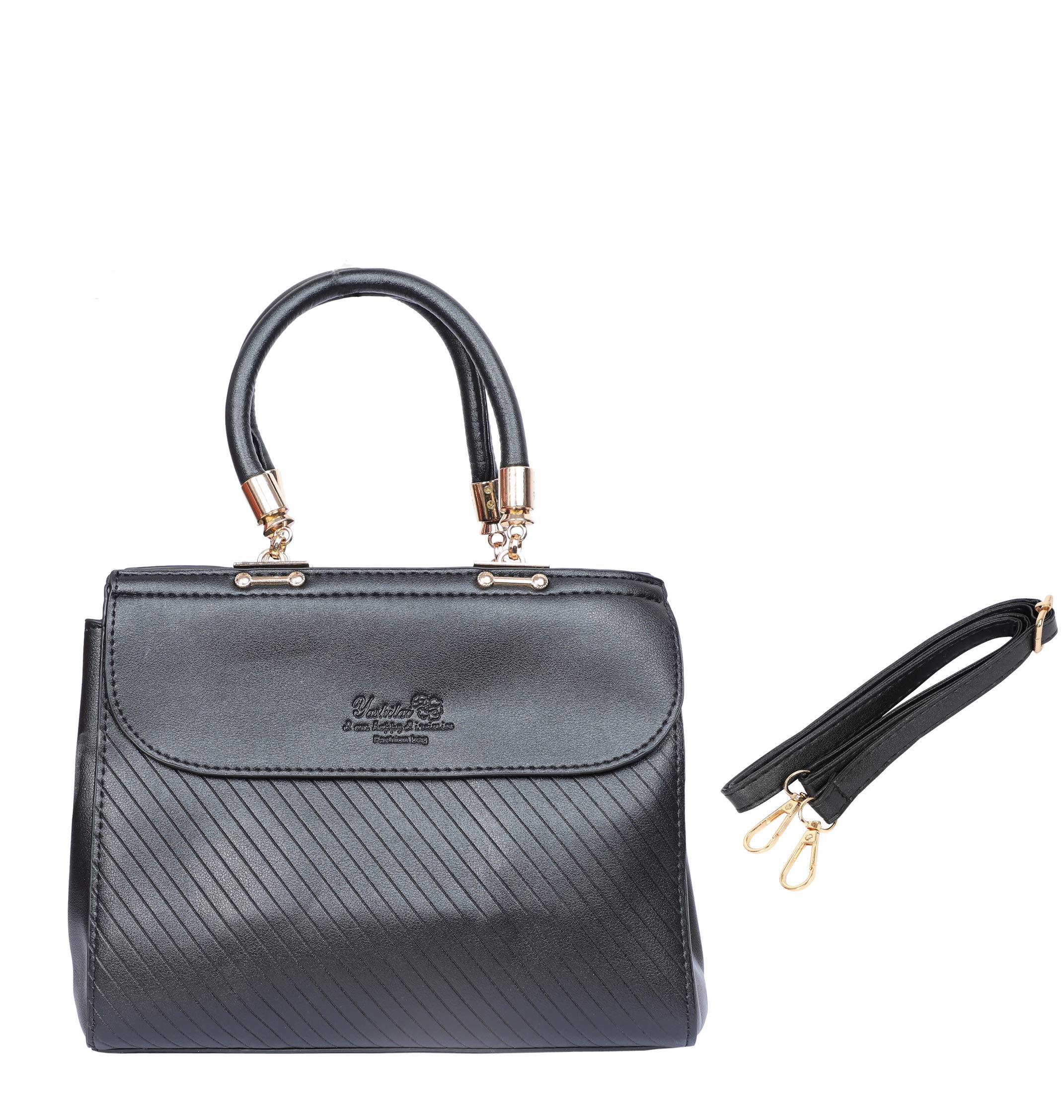 Women PU Leather Tote Bag Shoulder Bag Hand Bag Ladies Office Formal Bags