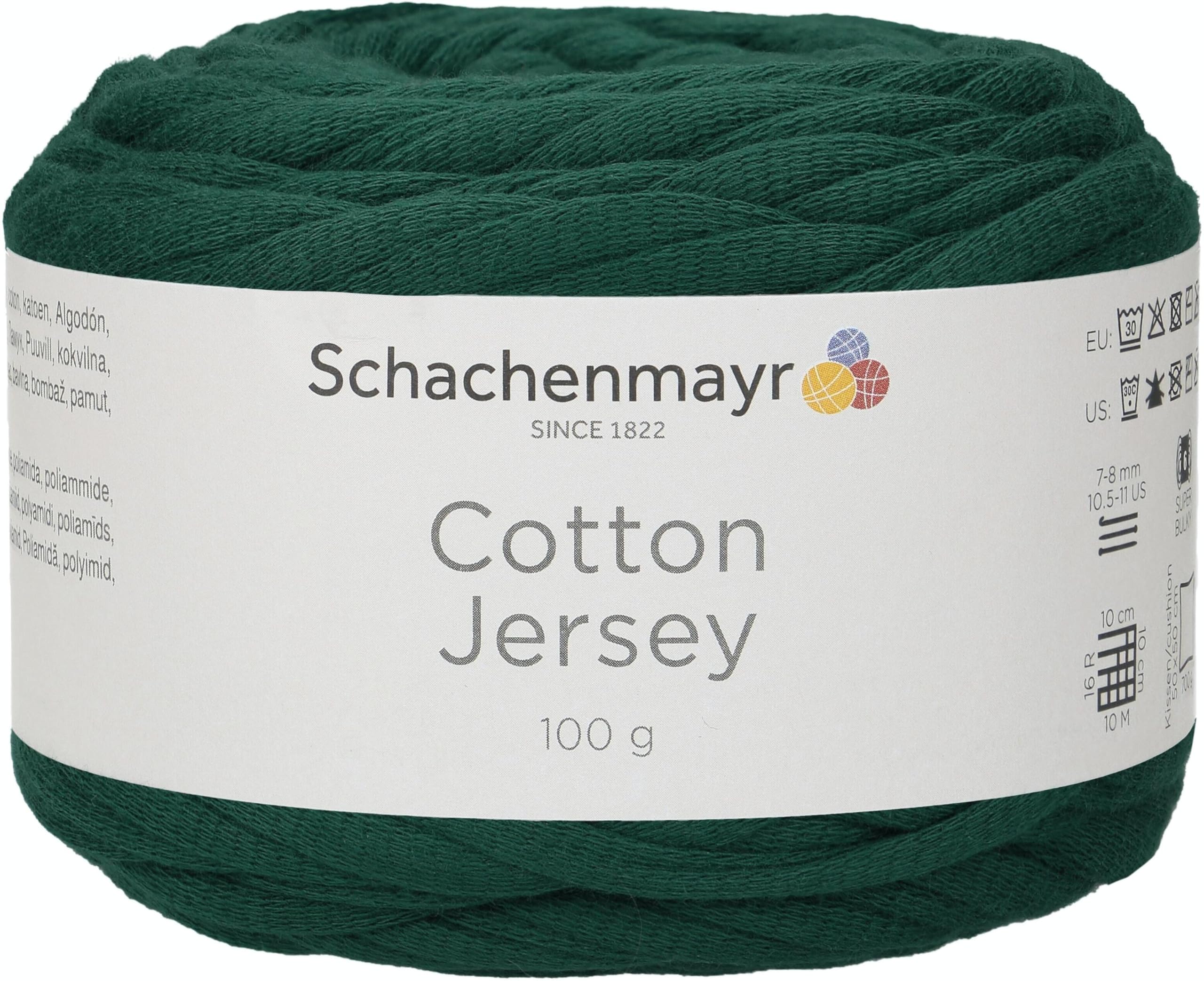 SchachenmayrCotton Jersey, 100 g Fir Hand Knitting Yarn