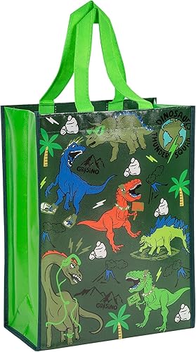 Miniatura 8 de Loveinside Bolsas de regalo medianas recicladas con asas, bolsa de regalo reutilizable para fiestas de cumpleaños para niños, bolsa de compras -