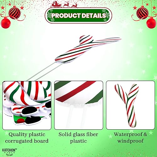 Miniatura 3 de Decoraciones de exterior grandes y de feliz Navidad paquete de 7  Decoraciones de Navidad para exteriores  Decoraciones de Navidad para exteriores