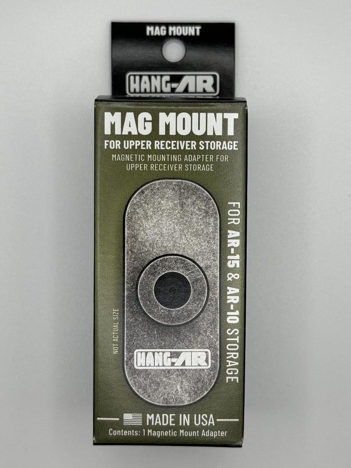 Magnetic Gun Mount for Rifle SND Uppers Vertical Gun Safe Rack Adapter – No Drill Firearm Storage Solution