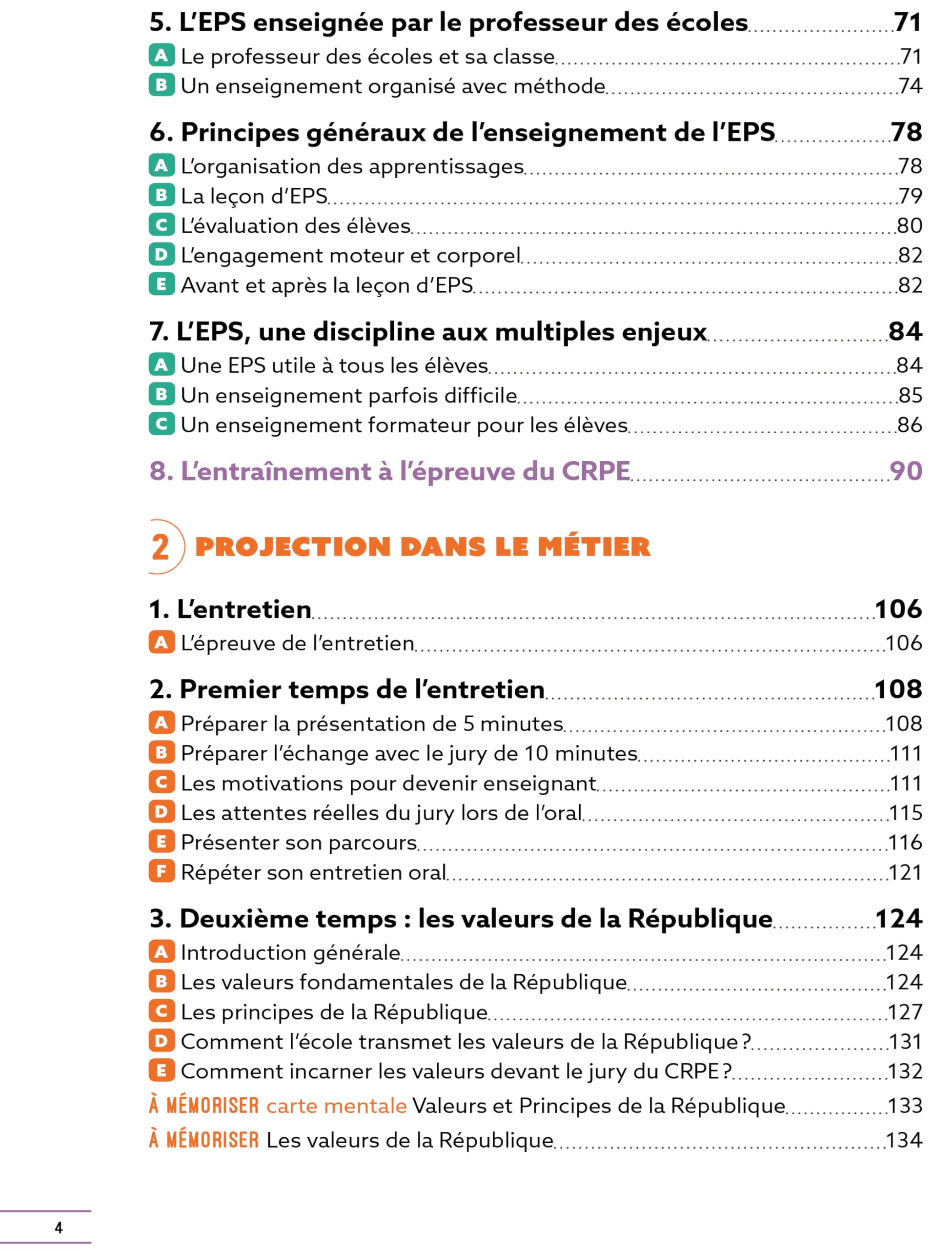 Réussir mon CRPE EPS et Projection dans le métier Admission concours L3 Oral 2026-2027