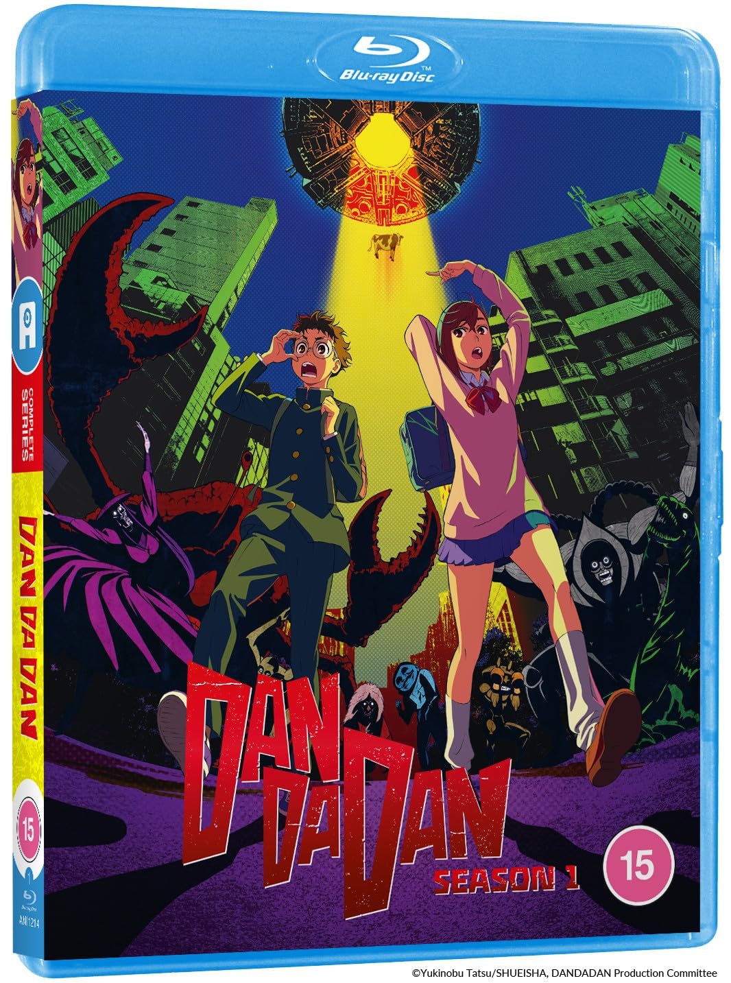 DAN DA DAN Season 1 Blu-ray Region B Complete Series 1-12 Anime Limited